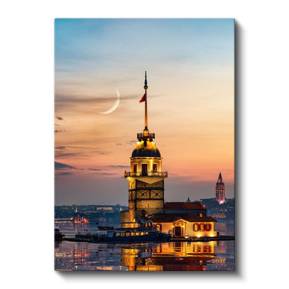 Kız Kulesi - İstanbul'un İncisi Kanvas Tablo