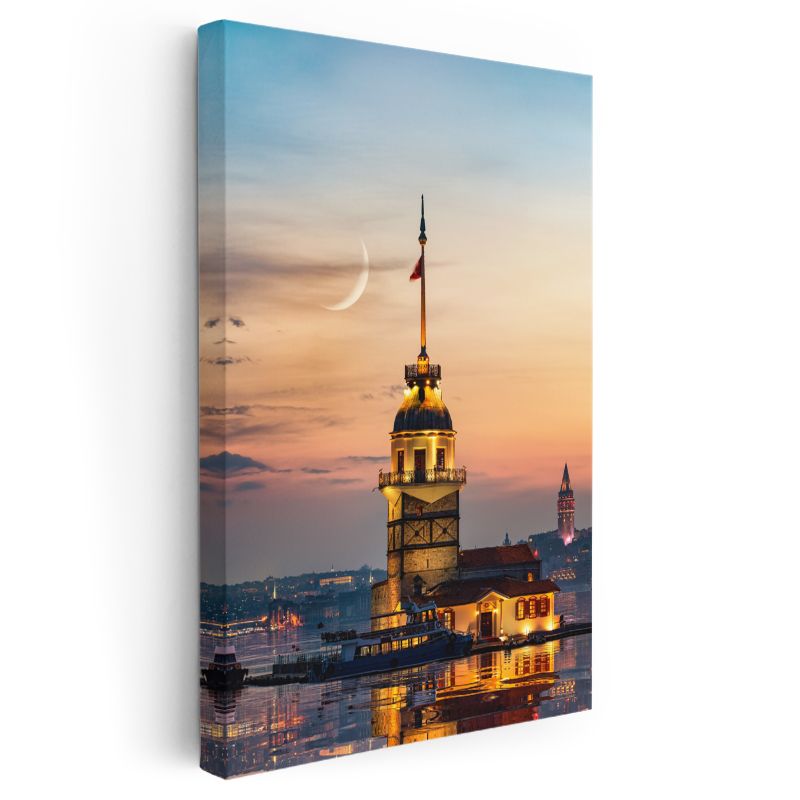 Kız Kulesi - İstanbul'un İncisi Kanvas Tablo