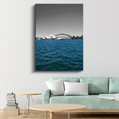 Sydney Opera Binası - İkonik Liman Manzarası Kanvas Tablo