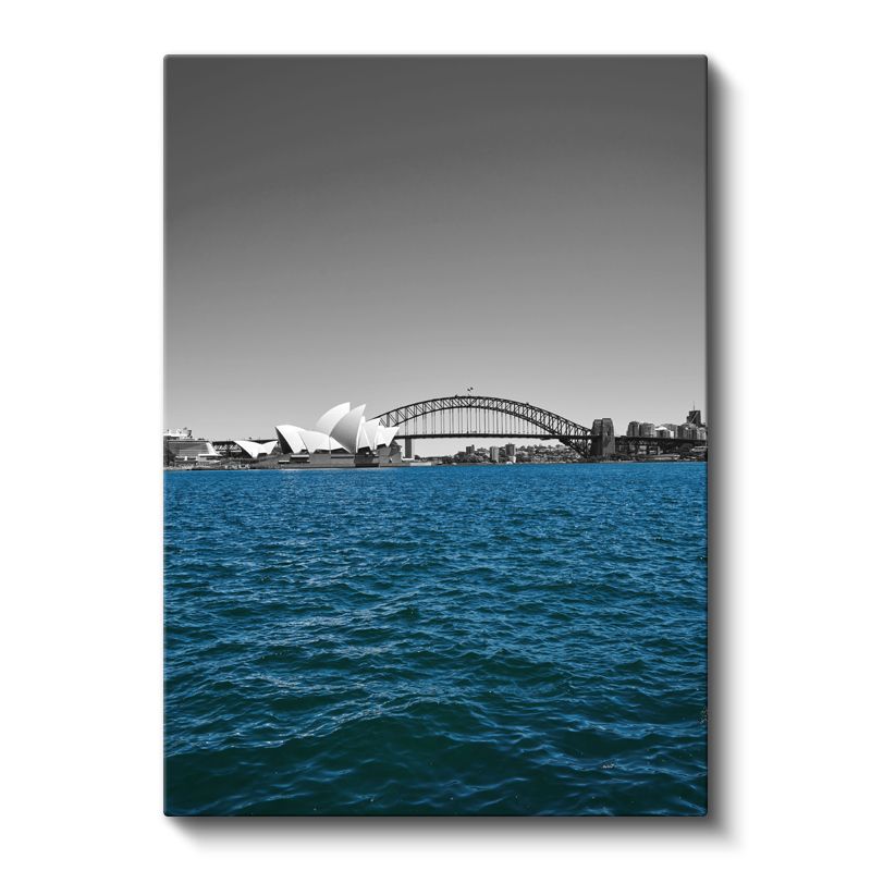 Sydney Opera Binası - İkonik Liman Manzarası Kanvas Tablo