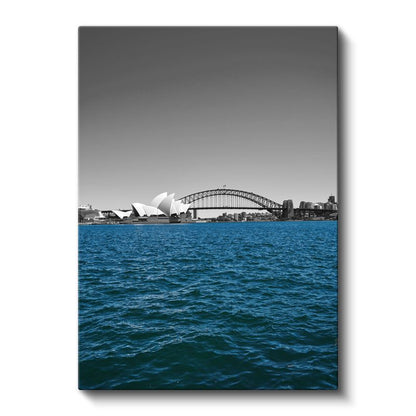 Sydney Opera Binası - İkonik Liman Manzarası Kanvas Tablo