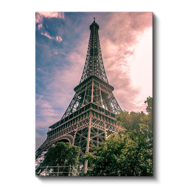 Eyfel Kulesi - Bahar Manzarası Kanvas Tablo