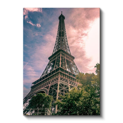 Eyfel Kulesi - Bahar Manzarası Kanvas Tablo