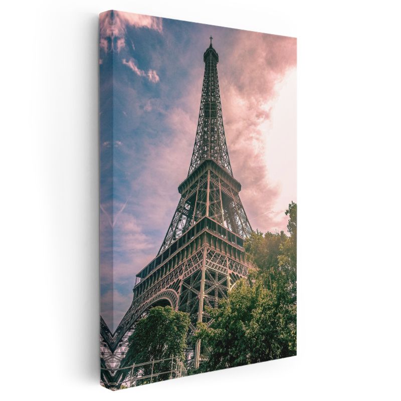 Eyfel Kulesi - Bahar Manzarası Kanvas Tablo