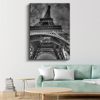 Eyfel Kulesi - Dramatik Perspektif Kanvas Tablo