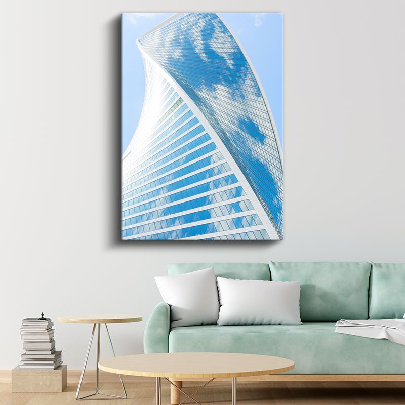 Cam Gökdelen - Yansımalar Kanvas Tablo