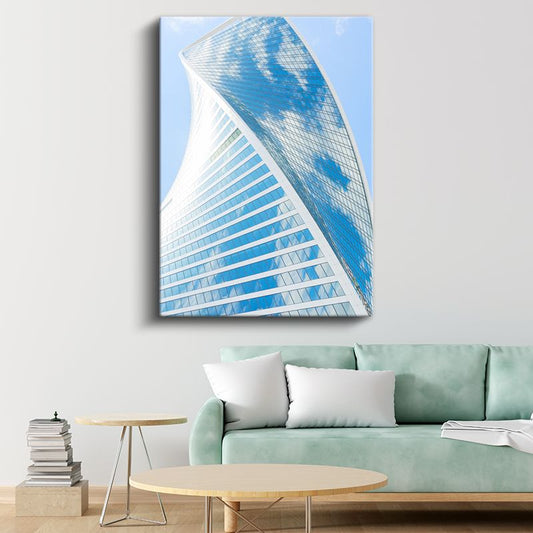 Cam Gökdelen - Yansımalar Kanvas Tablo