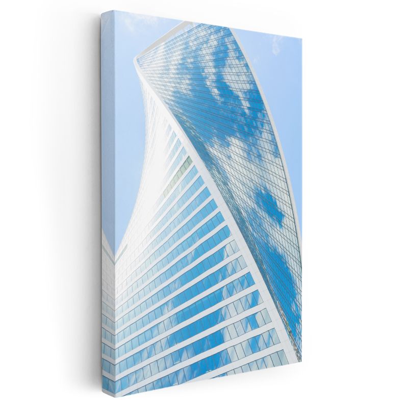 Cam Gökdelen - Yansımalar Kanvas Tablo