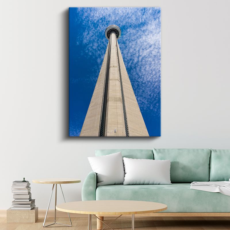 CN Tower - Gökyüzüne Uzanan Kanvas Tablo