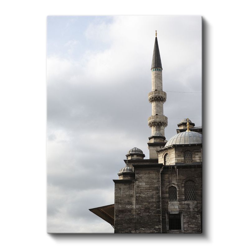 Osmanlı Mimarisi - Tarihi Minare Kanvas Tablo
