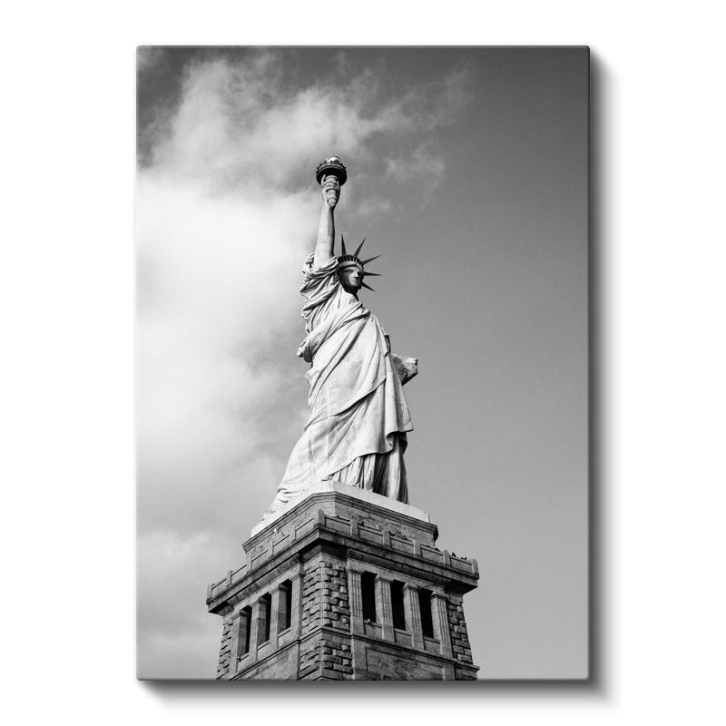 Özgürlük Heykeli - İkonik Silüet Kanvas Tablo