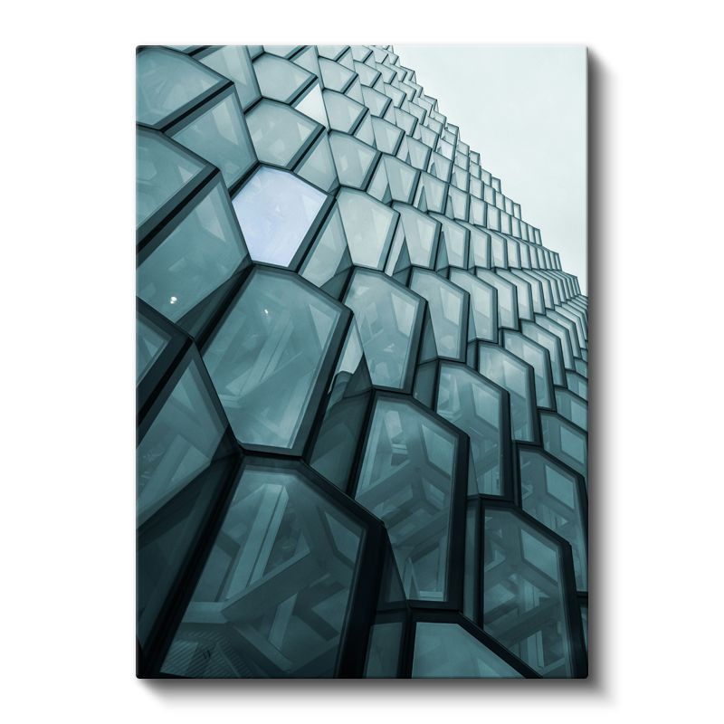 Modern Mimari - Geometrik Desenler Kanvas Tablo