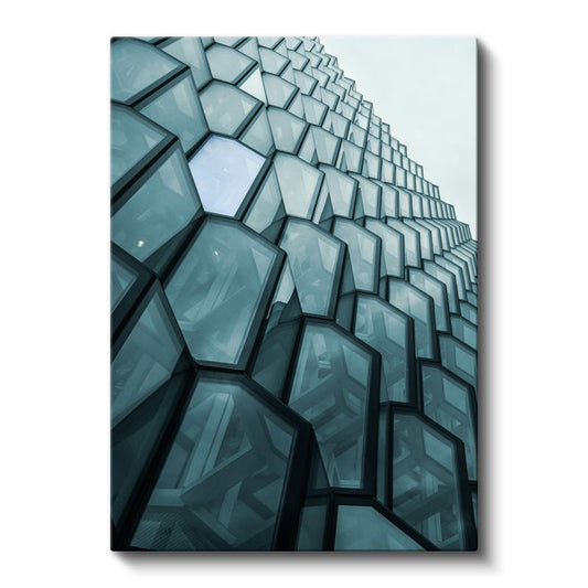 Modern Mimari - Geometrik Desenler Kanvas Tablo