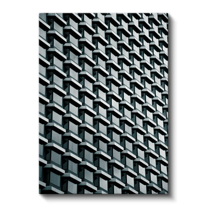 Modern Mimari - Geometrik Cephe Kanvas Tablo