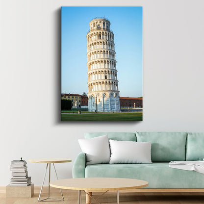 Pisa Kulesi - İtalyan Mimarisi Kanvas Tablo