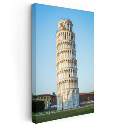 Pisa Kulesi - İtalyan Mimarisi Kanvas Tablo