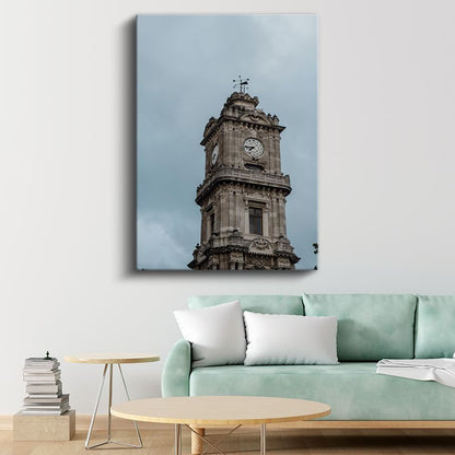 Saat Kulesi - Tarihi Mimari Kanvas Tablo