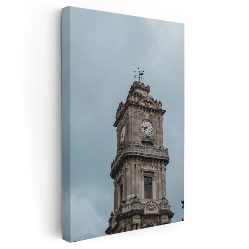 Saat Kulesi - Tarihi Mimari Kanvas Tablo