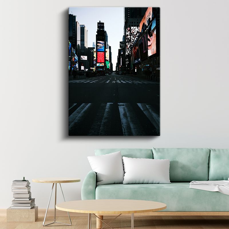 Times Meydanı - Sessiz Anlar Kanvas Tablo