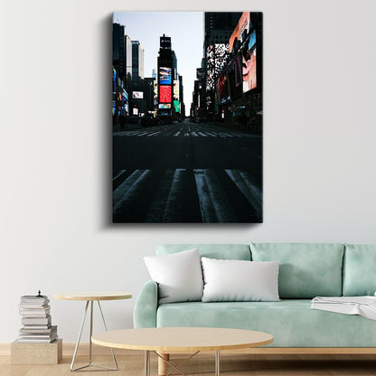 Times Meydanı - Sessiz Anlar Kanvas Tablo