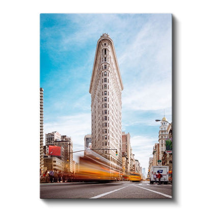 Flatiron Binası - New York'un İkonik Üçgen Gökdeleni Kanvas Tablo