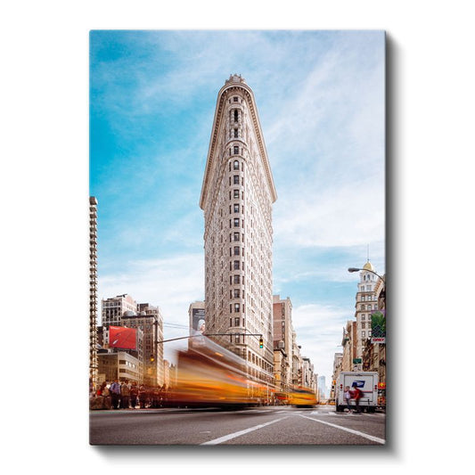 Flatiron Binası - New York'un İkonik Üçgen Gökdeleni Kanvas Tablo