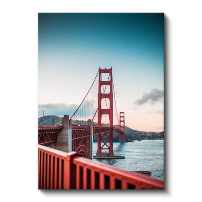Golden Gate Köprüsü - San Francisco'nun Kızıl Simgesi Kanvas Tablo
