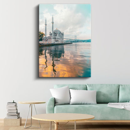 Ortaköy Camii - İstanbul Boğazı'nın İncisi Kanvas Tablo