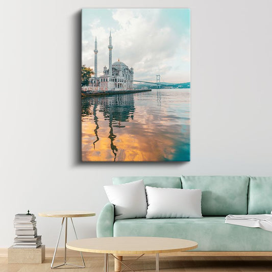 Ortaköy Camii - İstanbul Boğazı'nın İncisi Kanvas Tablo