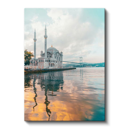 Ortaköy Camii - İstanbul Boğazı'nın İncisi Kanvas Tablo