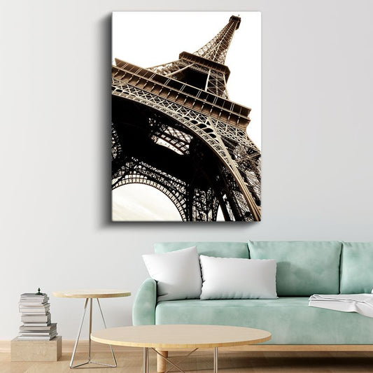 Eyfel Kulesi - Paris'in Demir Danteli Kanvas Tablo