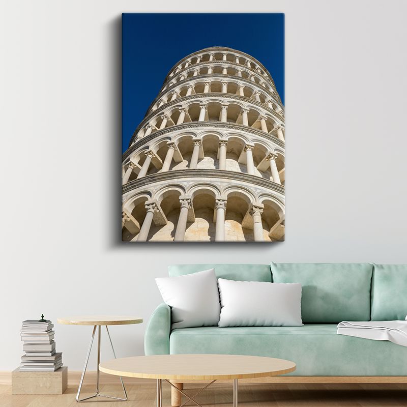 Pisa Kulesi - İtalya'nın Eğik Mimari Harikası Kanvas Tablo