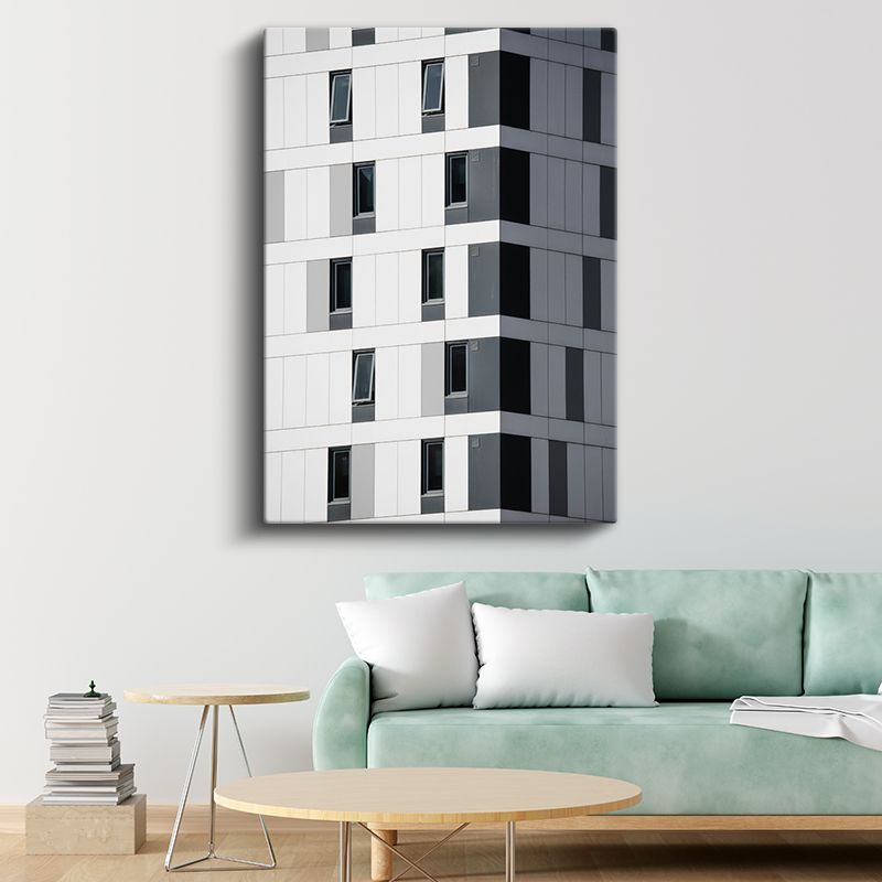 Modern Mimari - Minimalist Cephe Tasarımı Kanvas Tablo