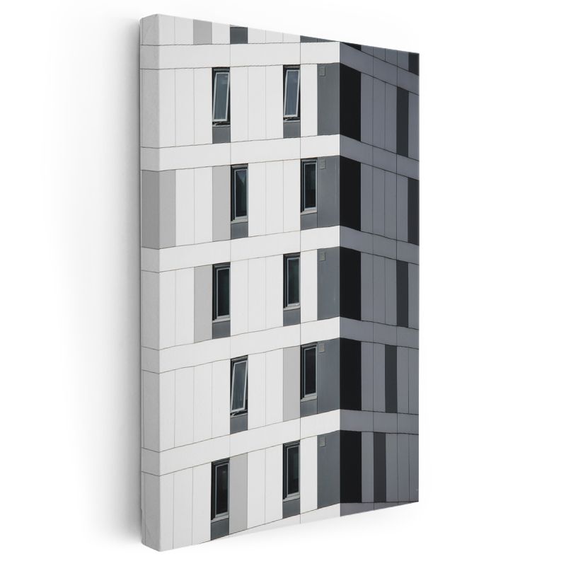 Modern Mimari - Minimalist Cephe Tasarımı Kanvas Tablo