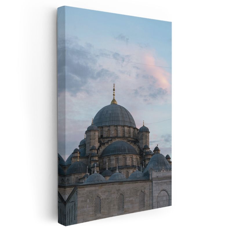Yeni Camii - İstanbul'un Zarif Kubbeleri Kanvas Tablo