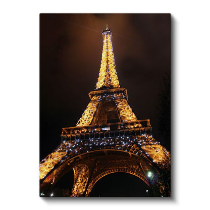 Eyfel Kulesi - Gece Işıltısında Paris Simgesi Kanvas Tablo