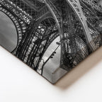 Dikey Kanvas Tablo Paris Eyfel Kulesi Taban Mimarisi Şehir Mimari Tablo Ev Ofis Duvar Dekoru