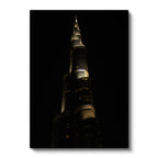 Dikey Kanvas Tablo Dubai Burj Khalifa Gökdeleni Şehir Mimari Tablo Ev Ofis Duvar Dekoru