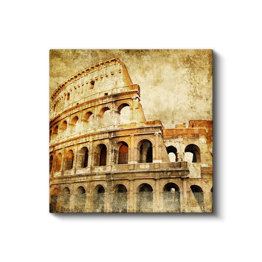 Kolezyum - Roma'nın Antik Amfitiyatrosu Kanvas Tablo