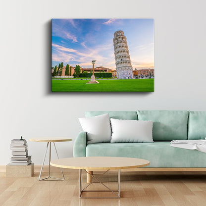 Pisa Kulesi - İtalya'nın Eğik Simgesi Kanvas Tablo