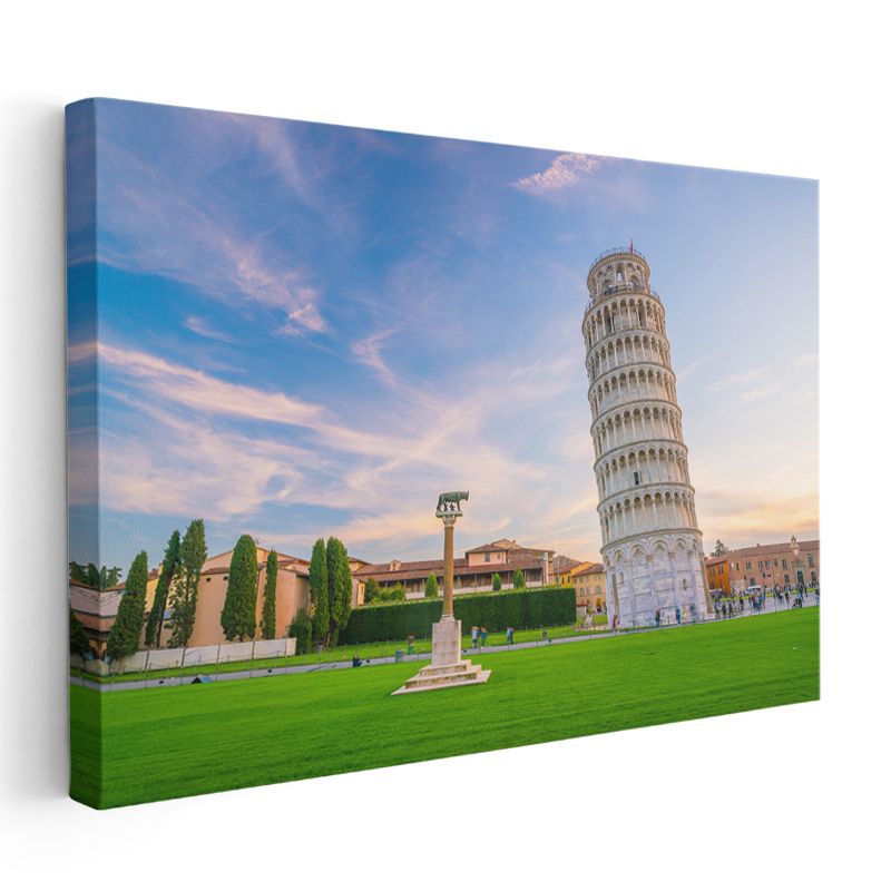 Pisa Kulesi - İtalya'nın Eğik Simgesi Kanvas Tablo
