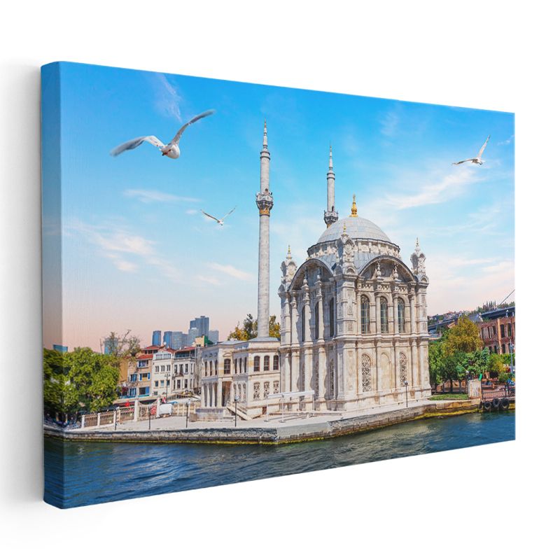 Ortaköy Camii - Boğaz'ın İncisi Kanvas Tablo
