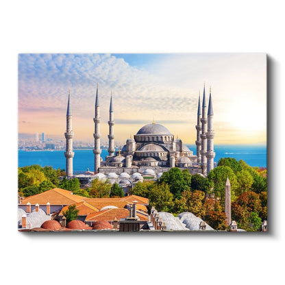 Sultanahmet Camii - İstanbul'un Mavi İncisi Kanvas Tablo