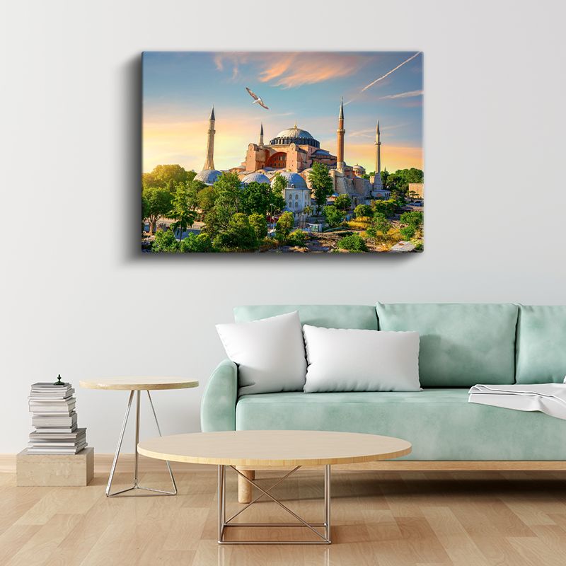 Ayasofya Camii - Tarihi Yarımada'nın İhtişamı Kanvas Tablo