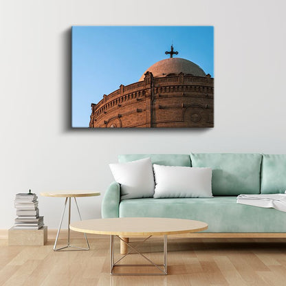 Tarihi Kubbenin İhtişamı - Mimari Detay Kanvas Tablo