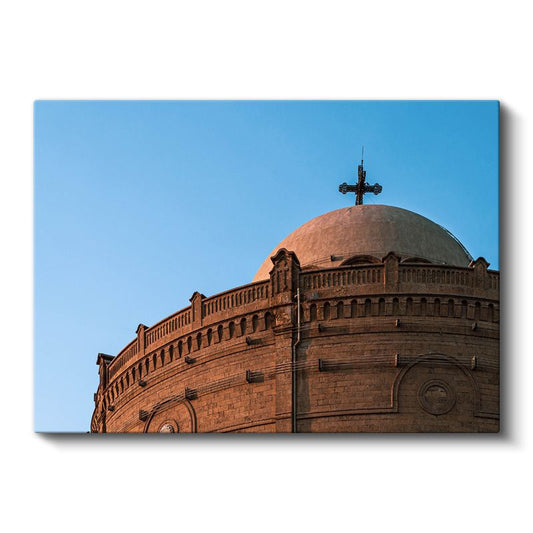 Tarihi Kubbenin İhtişamı - Mimari Detay Kanvas Tablo