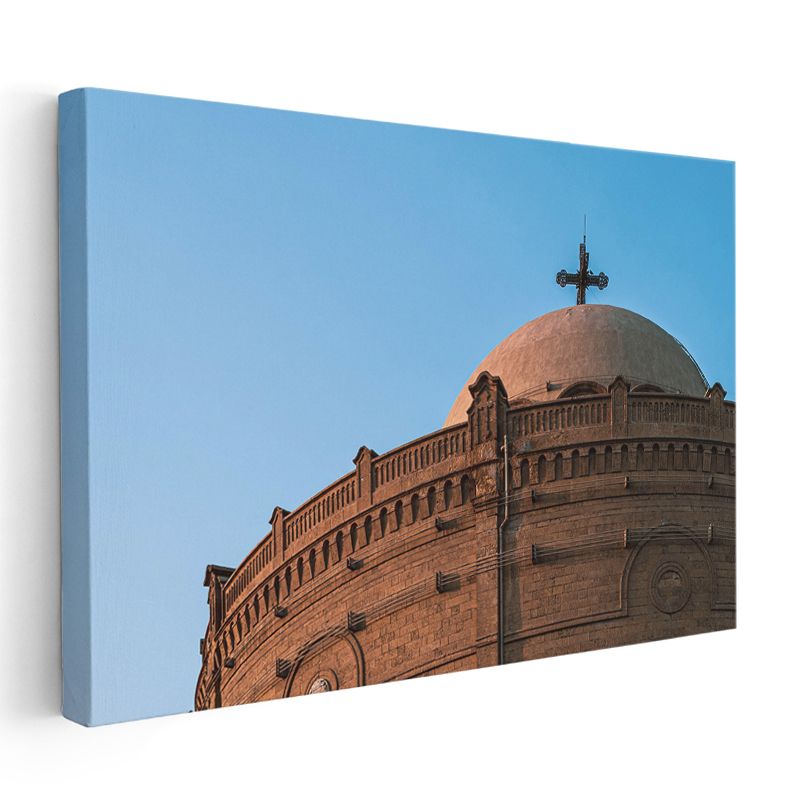 Tarihi Kubbenin İhtişamı - Mimari Detay Kanvas Tablo
