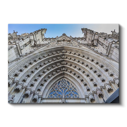 Gotik Katedral - Mimari Detay Zarafeti Kanvas Tablo
