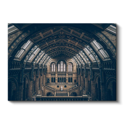 Müze Kubbesi - Tarihi İç Mekan Kanvas Tablo