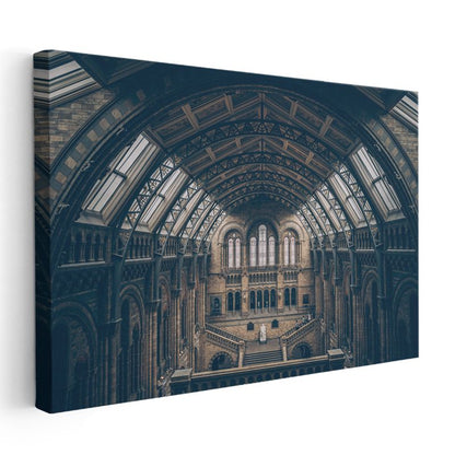 Müze Kubbesi - Tarihi İç Mekan Kanvas Tablo